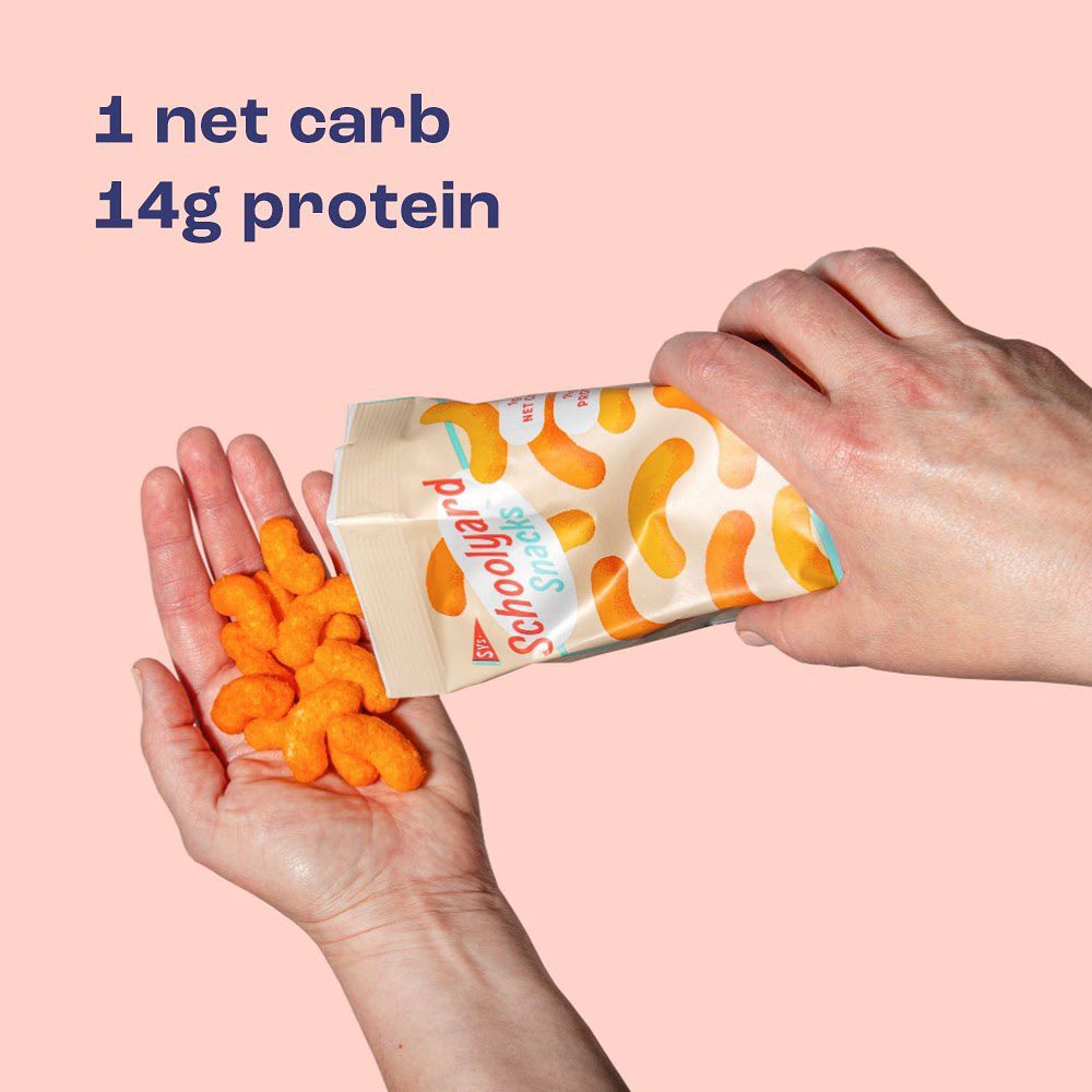 [SCHOOLYARD - Keto Protein Snacks] Bánh Snack ăn vặt, ăn kiêng healthy low carb SCHOOLYARD