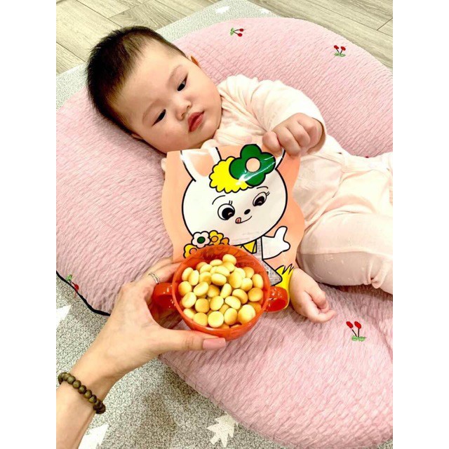 Bánh bi men sữa ăn dặm cho bé IWAMOTO Nhật Bản gói 50g