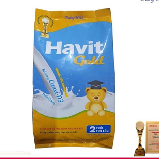 [TRỢ GIÁ] Combo 3 túi Sữa Havit Gold bổ sung Canxi-D3 (1kg) (bé 2 tuổi)
