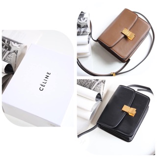 Túi Đeo Chéo❤️Freeship❤️Classic Màu Đen Nâu Bò Cao Cấp