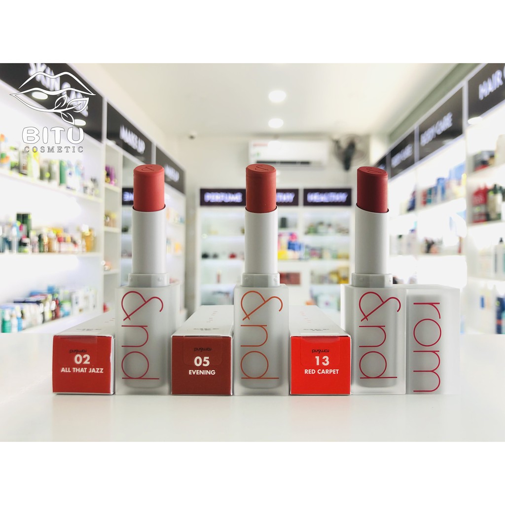 Son Thỏi Romand Zero Matte Lipstick