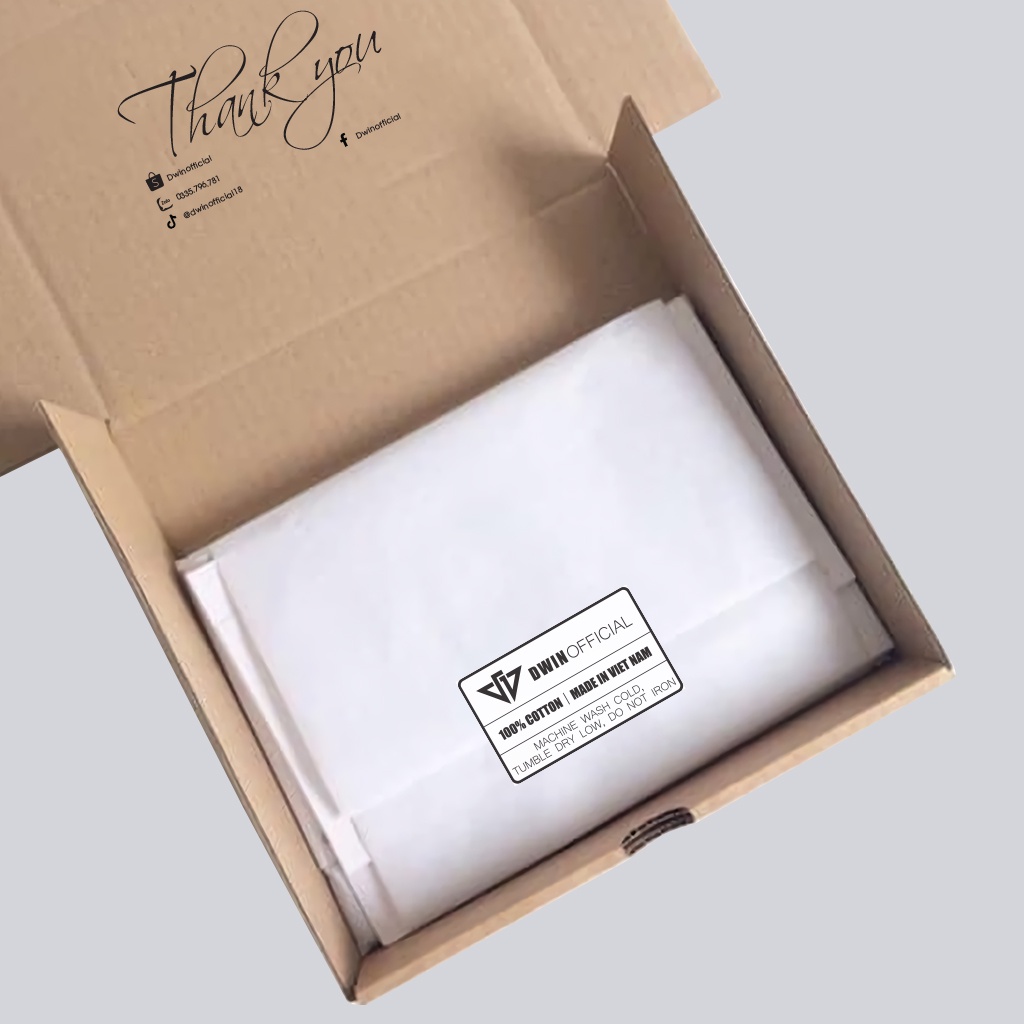 DWIN Box - Hộp carton đựng sản phẩm được tặng mặc định cho đơn hàng trên 300K