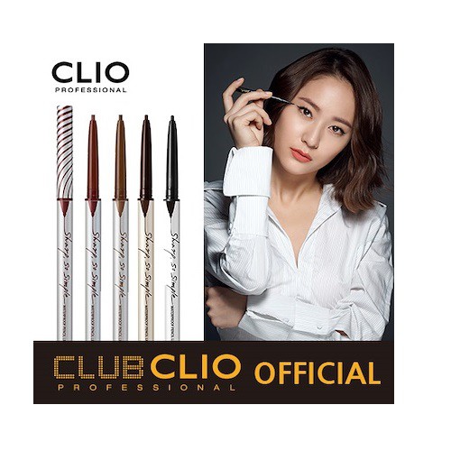 Viền Mắt Clio Sharp, So Simple Waterproof Pencil Liner 0.14g