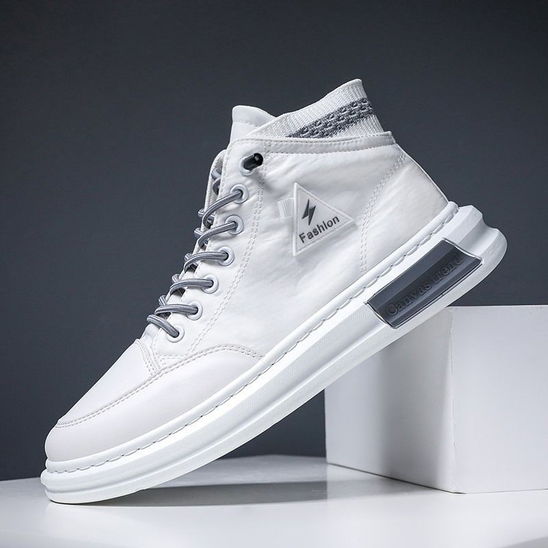 Giày Thể Thao Cổ Cao Phong Cách Hàn Quốc Cho Nam | BigBuy360 - bigbuy360.vn