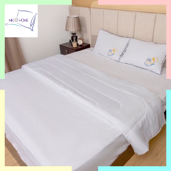 Ruột chăn hè cao cấp Mikhome - Chất liệu siêu mềm mịn mát mỏng nhẹ giá tốt cho khách sạn 5* - KT: 2x2m