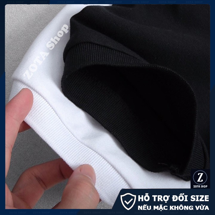 Áo thun nam cổ trụ cao cấp, áo polo nam cotton cá sấu 4 chiều KSPL115 | BigBuy360 - bigbuy360.vn