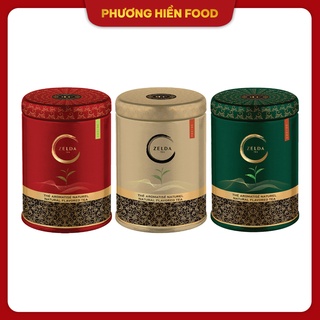 Trà oolong nguyên chất hiệu zelda 100g hộp sắt