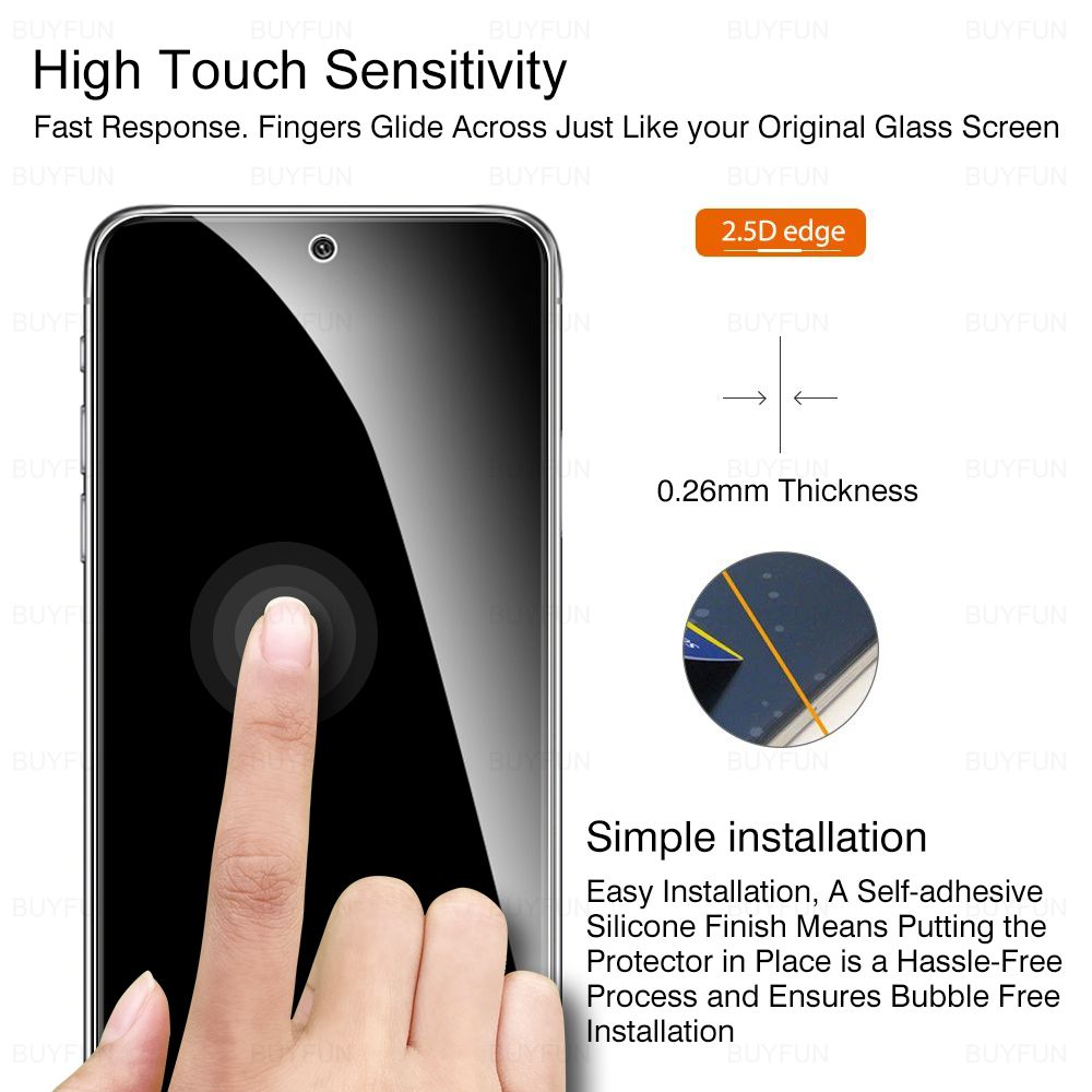 Set 2 Kính Cường Lực Bảo Vệ Màn Hình Điện Thoại Xiaomi Redmi Note 9s Pro Max 9 9a 9c 9t 8a 7a 8 7 Pro