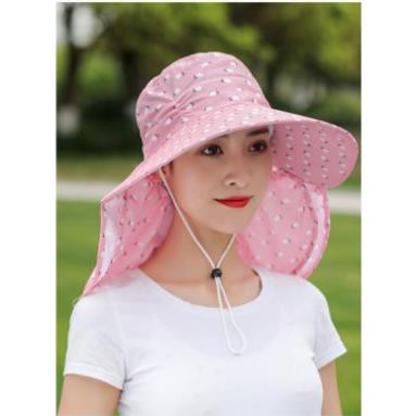 Nón/mũ chống nắng thời trang trẻ trung năng động có khẩu trang kèm bảo vệ sức khỏe kèm dây thắt dễ dàng sử dụng