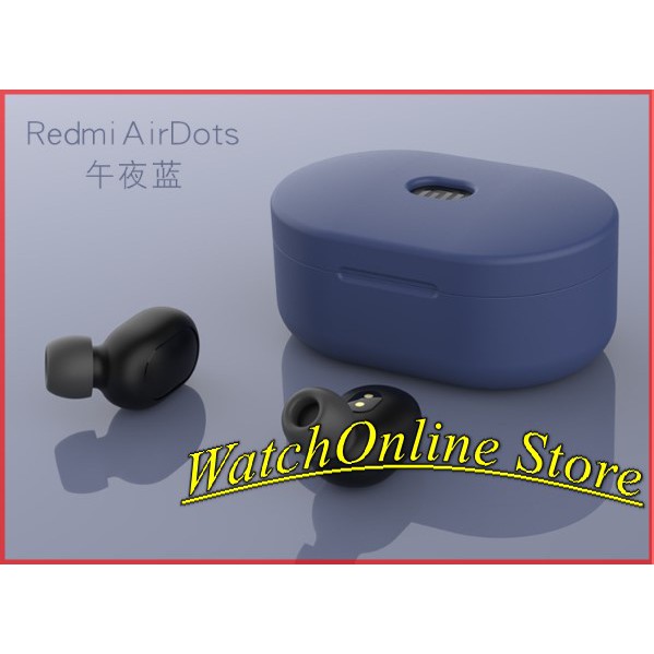 Bao silicon tai nghe Redmi Airdots - Case bọc hộp sạc Xiaomi Redmi Airdots