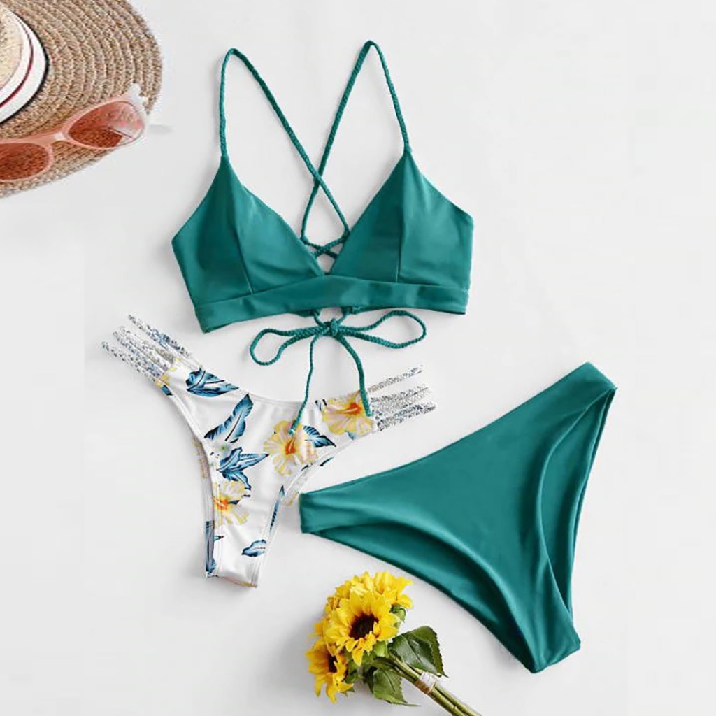 Set Bikini Hoạ Tiết In Cho Phái Nữ | BigBuy360 - bigbuy360.vn