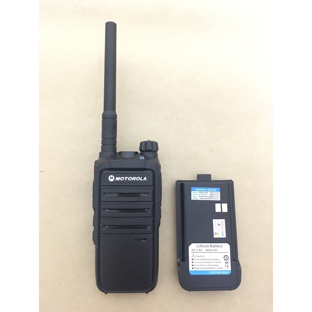 Bộ Đàm Chất Lượng Cao Motorola CP102 (Siêu bền, âm thanh trong trẻo, Cự ly liên lạc xa)