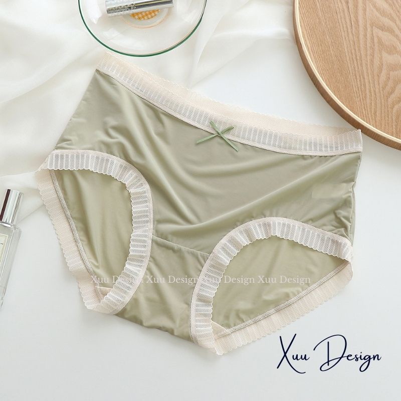 Quần lót nữ cao cấp Wexuu quần lót Su lạnh siêu mát thoáng khí kháng khuẩn - QC110