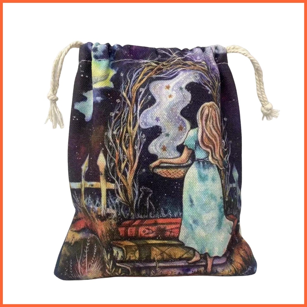 Túi Dây Rút Đựng Bài Tarot / Thẻ Bài Tarot Tiện Dụng