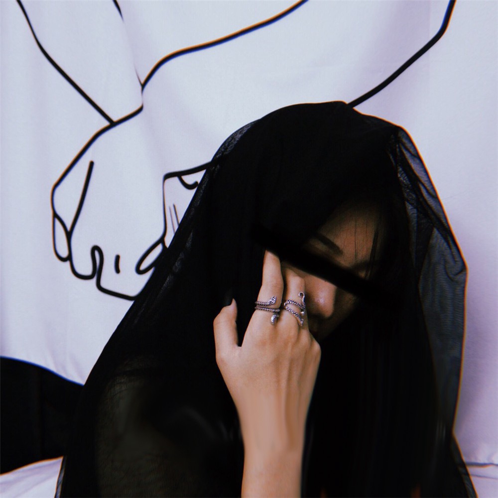 Nhẫn hình rắn phong cách punk hip hop Hàn Quốc dành cho các cặp đôi nam nữ