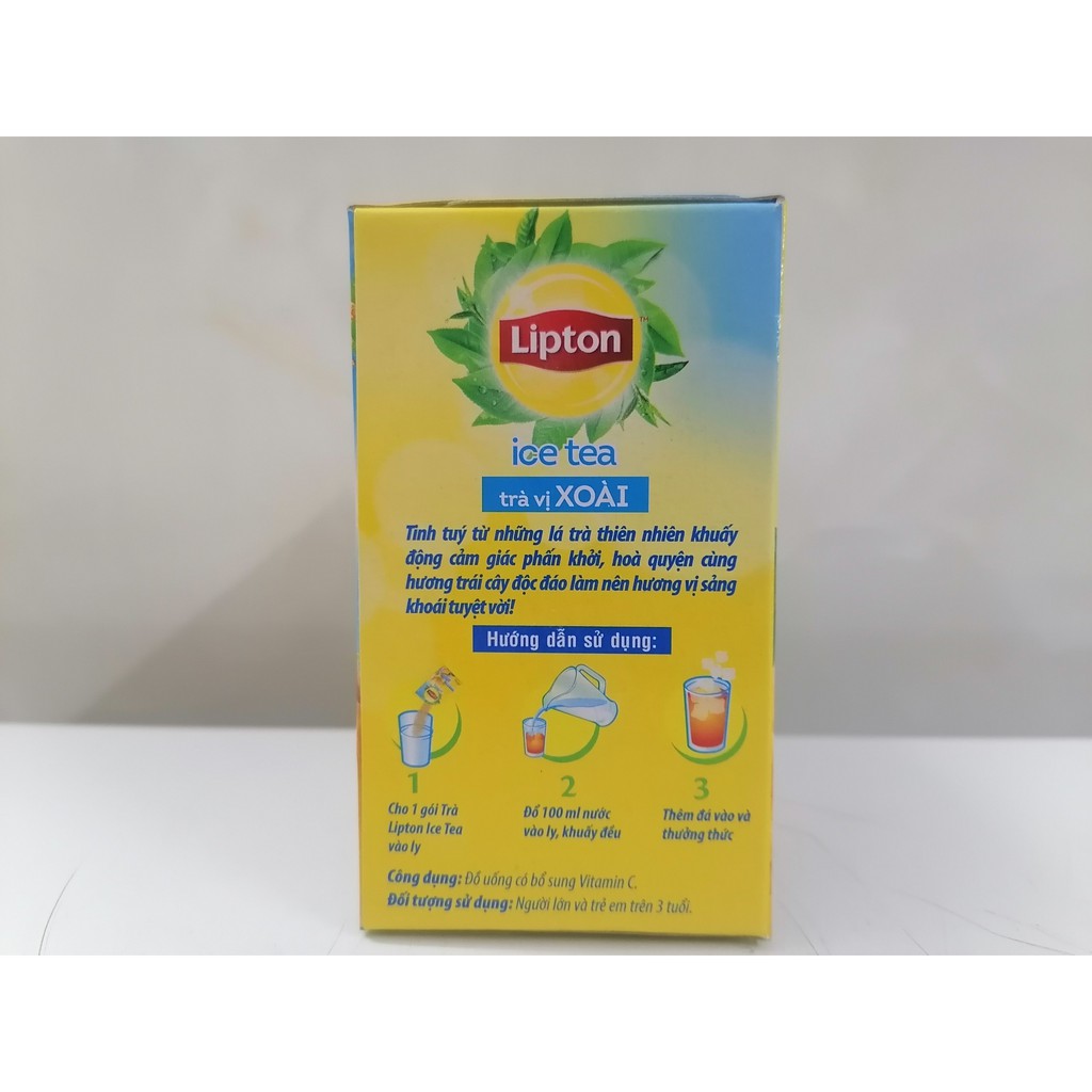 [Hộp 224g - XOÀI] TRÀ HÒA TAN VỊ XOÀI [VN] LIPTON Mango Ice Tea