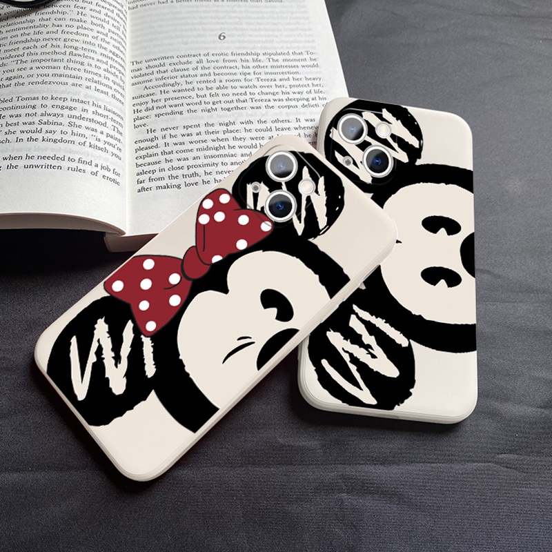 Ốp Điện Thoại TPU Mềm Chống Sốc Hình Disney Cho IPhone11 12Pro 12Promax 12mini 11PRO 11PROMAX 13 13PRO 13PROMAX Xs Max XR 7 8 Plus