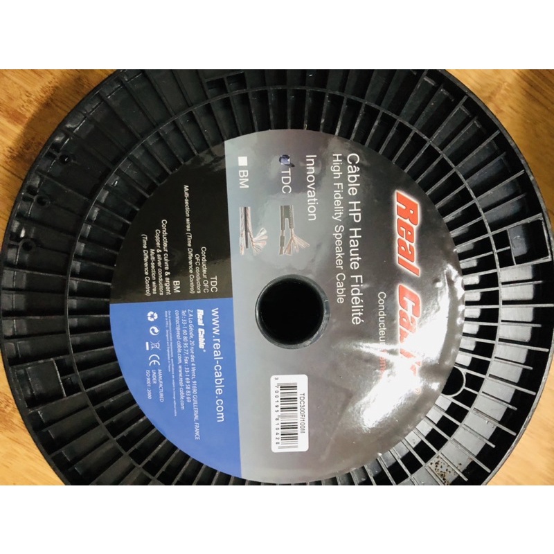 Dây loa Realcabel lõi đồng 3mm chính hãng
