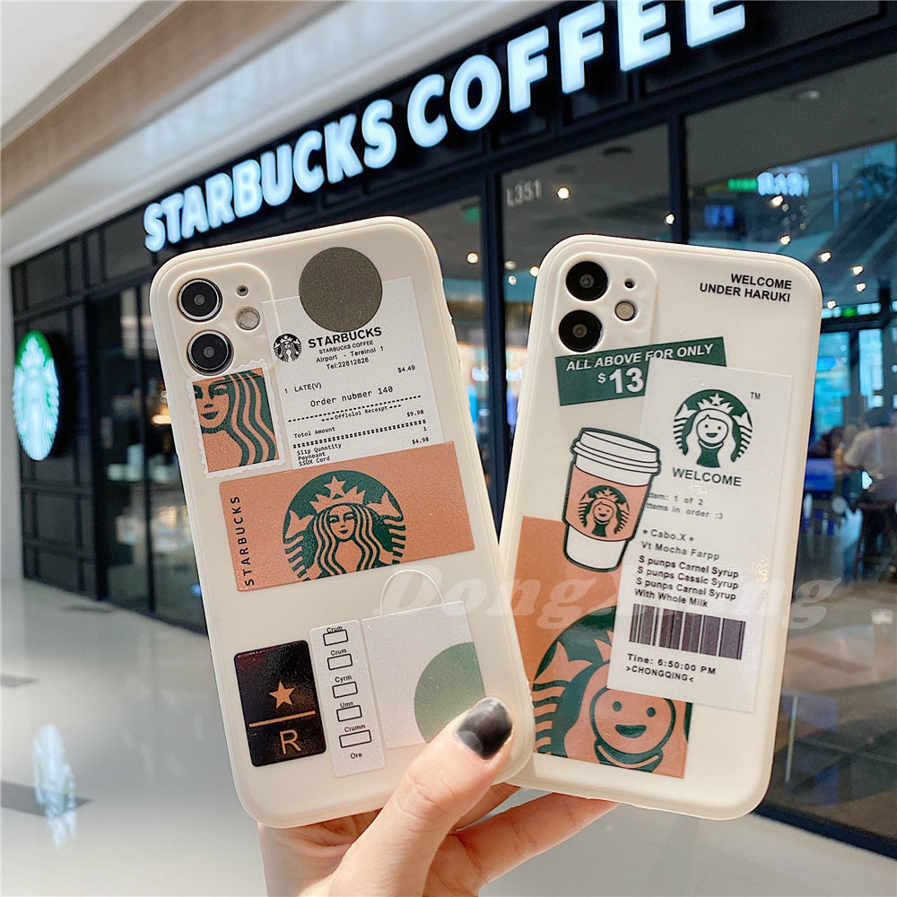 Ốp điện thoại logo Starbucks thích hợp cho HUAWEI Y7A Y6P 2020 Y6 PRO 2019 NOVA 5T NOVA7I 3I Y9S Y9 PIRME 2019 P30 LITE