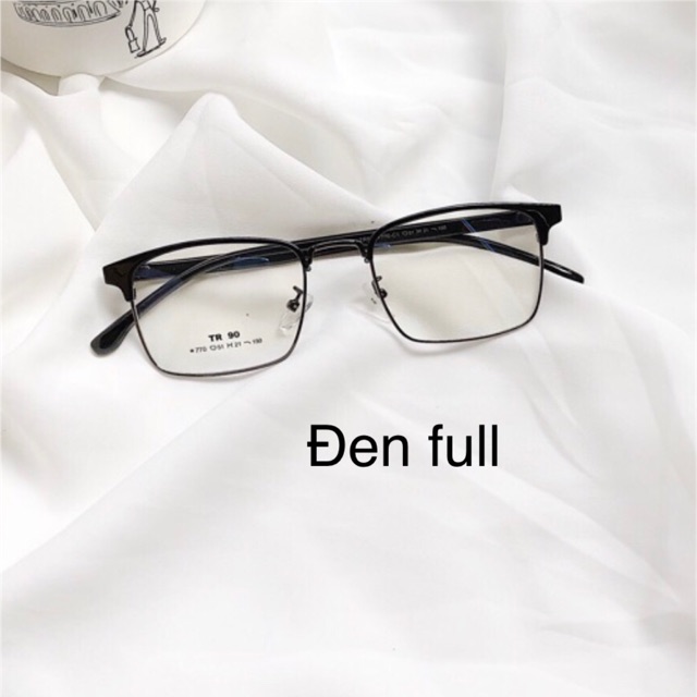 Gọng kính nửa viền vuông cao cấp lắp cận được NV5