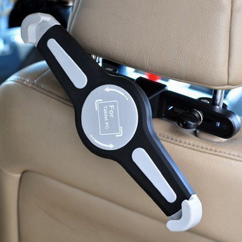 Car Headrest Tablet PC Holder with 7-10 Inch Table Back Seat Bracket | WebRaoVat - webraovat.net.vn