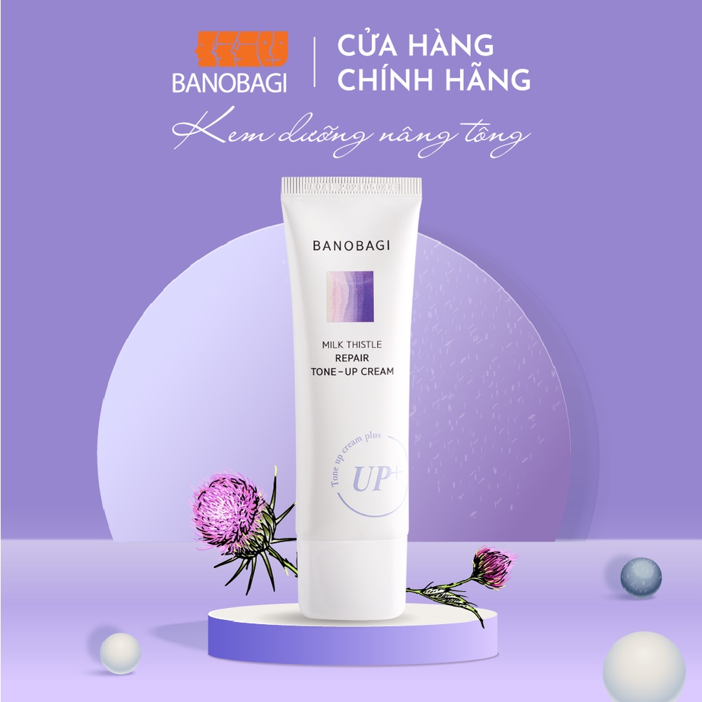 Kem Dưỡng Phục Hồi Nâng Tone BANOBAGI Milk Thistle Repair Tone-Up Cream 50ml