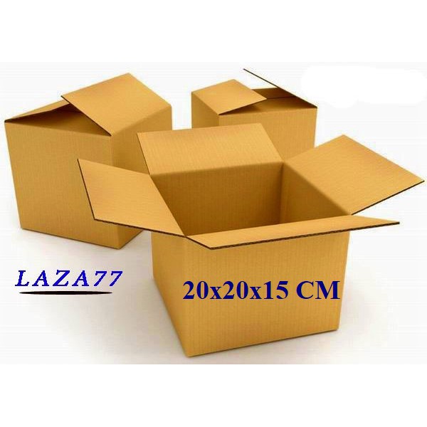 Thùng Carton 20x20x15 Cm Bộ 60 Hộp Carton