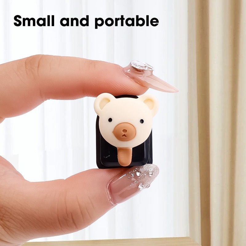 Móc Treo Chìa Khóa / Đồ Dùng Mini Bằng ABS Họa Tiết Hoạt Hình Đa Năng Tiện Dụng Cho Xe Hơi
