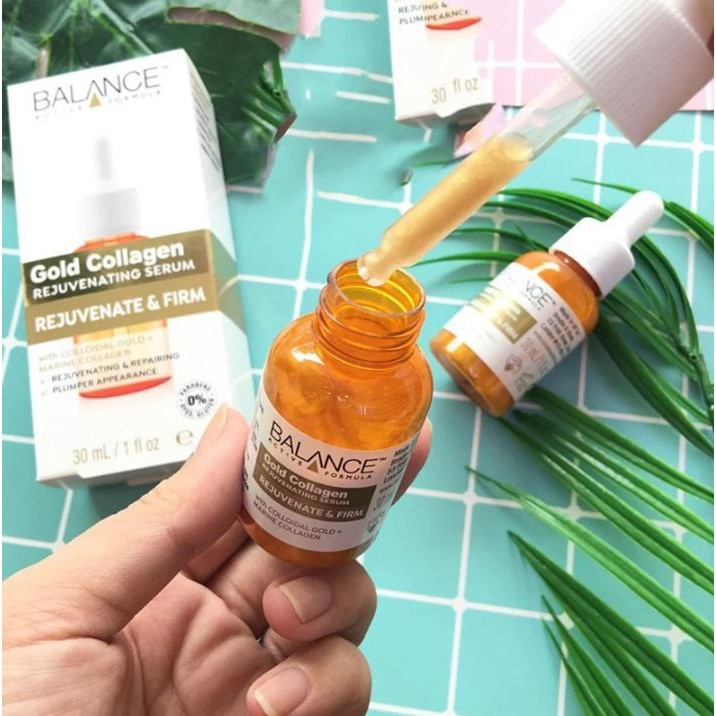 Tinh Chất Dưỡng Da Căng Bóng, Ngừa Lão Hóa Balance Active Formula Gold Collagen Rejuvenating Serum 30ml | BigBuy360 - bigbuy360.vn