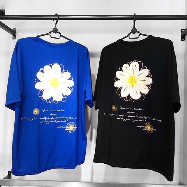 FREESHIP 50K - Áo Thun Nam Nữ Unisex Nam, Nữ Hoa Cúc