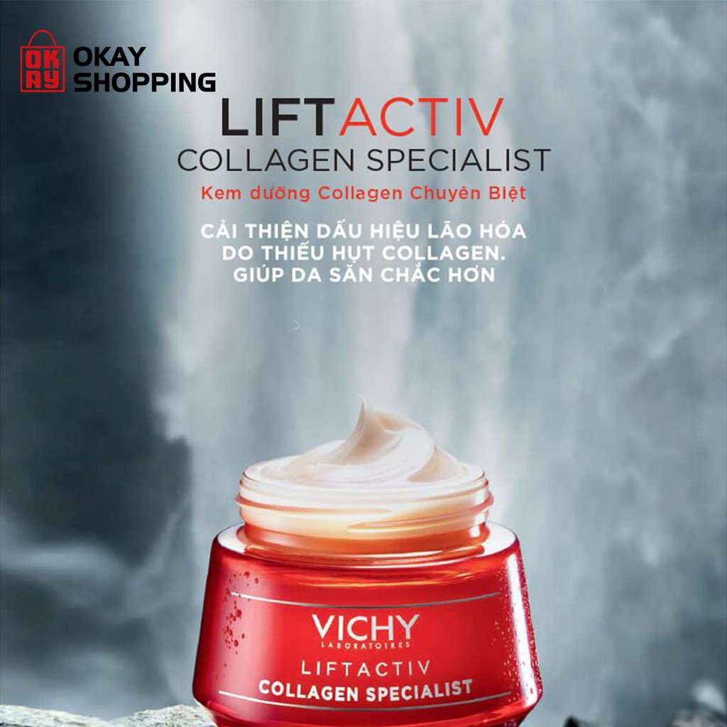 Kem dưỡng collagen chuyên biệt dành cho cả ngày và đêm Vichy liftactiv 50ml | BigBuy360 - bigbuy360.vn