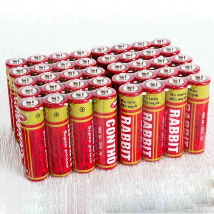 Hộp 40 viên pin con thỏ size AA, AAA