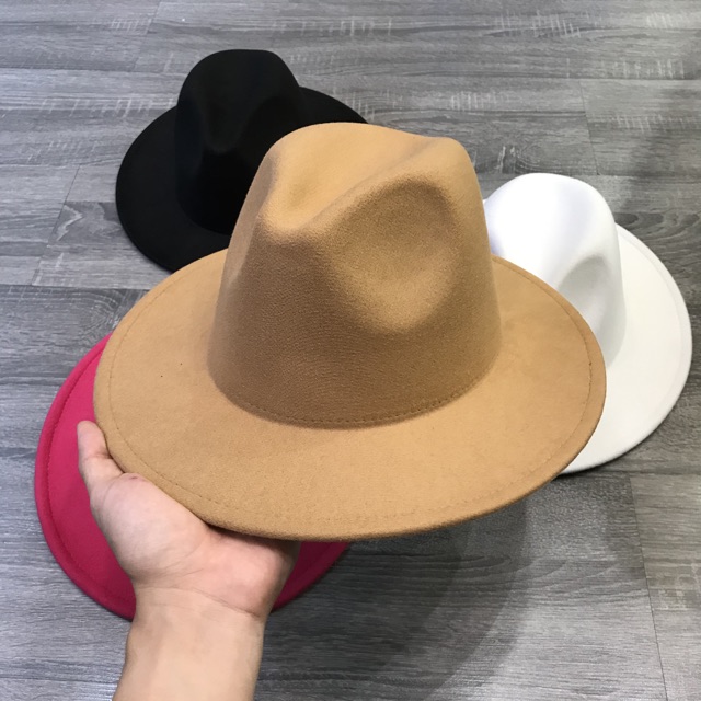 Nón Amish Unisex Nỉ Lót Vành 7CM Form Chuẩn (Có đóng khung chống shock) | BigBuy360 - bigbuy360.vn