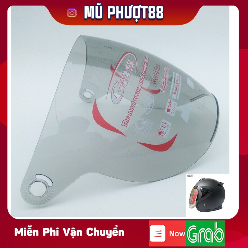 Mũ bảo hiểm GRS A370K (Đen nhám)