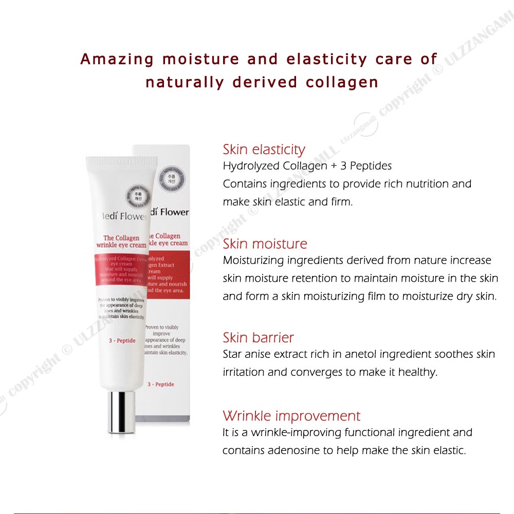 Kem Dưỡng Da Mắt collagen Chống Nếp Nhăn 40ml