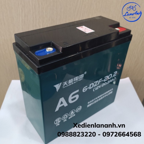 ẮC QUY XE ĐIỆN ZOOMER CHÍNH HÃNG 12V-20AH TIANNENG 6-DZF-20.2