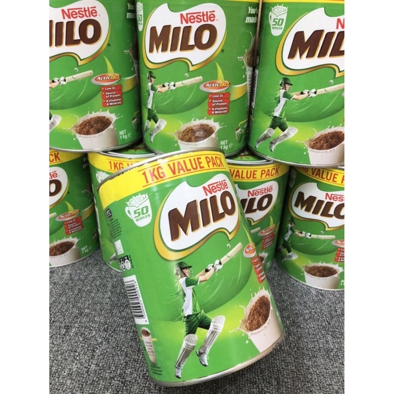 sữa milo của úc hộp 1kg date tháng 2/2023