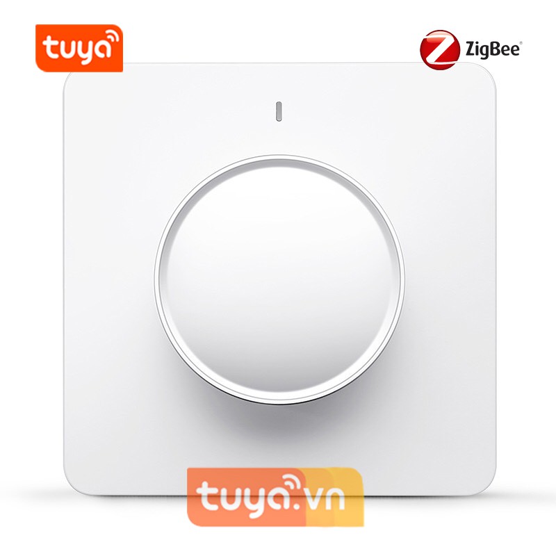 Công Tắc Dimmer Độ Sáng Đèn Hình Vuông Zigbee Tuya SHP-ZDM3