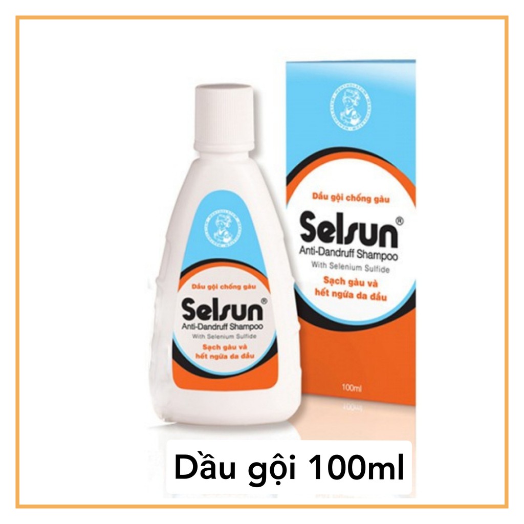 Gội xả chống gàu Selsun 100ml 1 chai