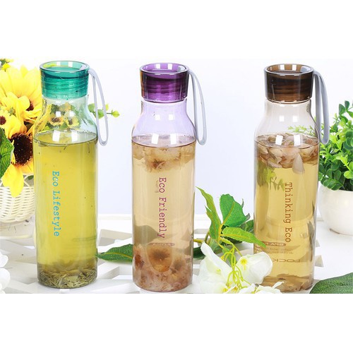 Bình Đựng Nước Lock&Lock 💖💖 Eco Water Bottle 💖💖 Nhựa Tritan Cao Cấp ABF644 (550ml) 3 màu