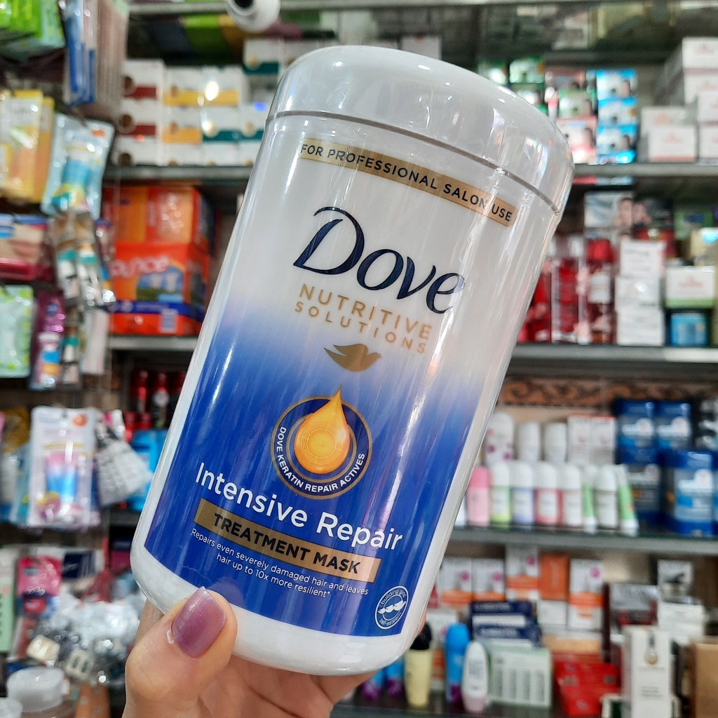 Kem Ủ Dove Phục Hồi Hư Tổn Chuyên Dụng Cho Salon Hũ 900g