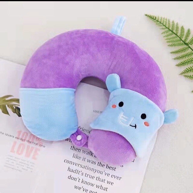 Gối cổ kèm bịt mắt 2in1 siêu xinh