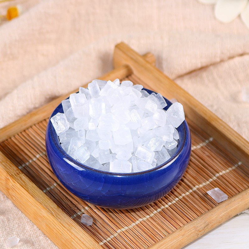 Đường phèn - 1kg đường phèn hạt nhỏ, không có chỉ - nấu chè, nấu sâm, pha trà chất lượng