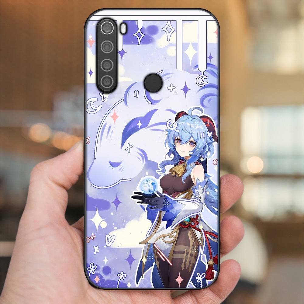 Ốp lưng Xiaomi Redmi Note 8 viền đen in hình Ganyu Genshin Impact