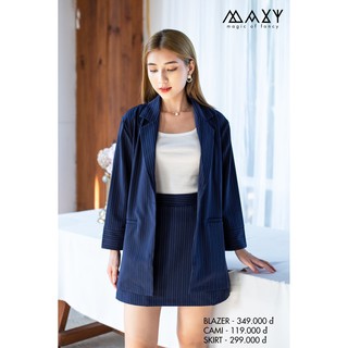 ÁO - NAVY STRIPPED SET BLAZER - Blazer kiểu Hàn