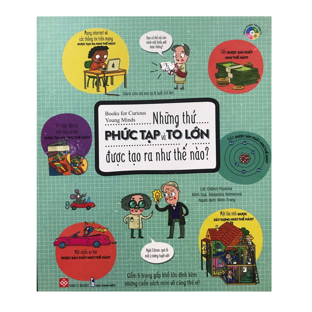 Sách - Những thứ phức tạp và to lớn được tạo ra như thế nào?