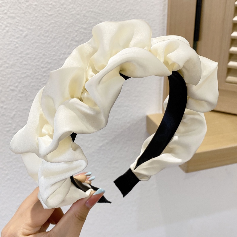 Băng Đô Cài Tóc Bản Rộng Gấp Gọn Kiểu Hàn Quốc Thời Trang Cao Cấp