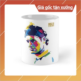 Sản phẩm chất lượng Cốc Sứ In Hình - Rf, Roger Federer, Roger, Federer, Tennis, Wimbledon, Tournament, World Champion - 