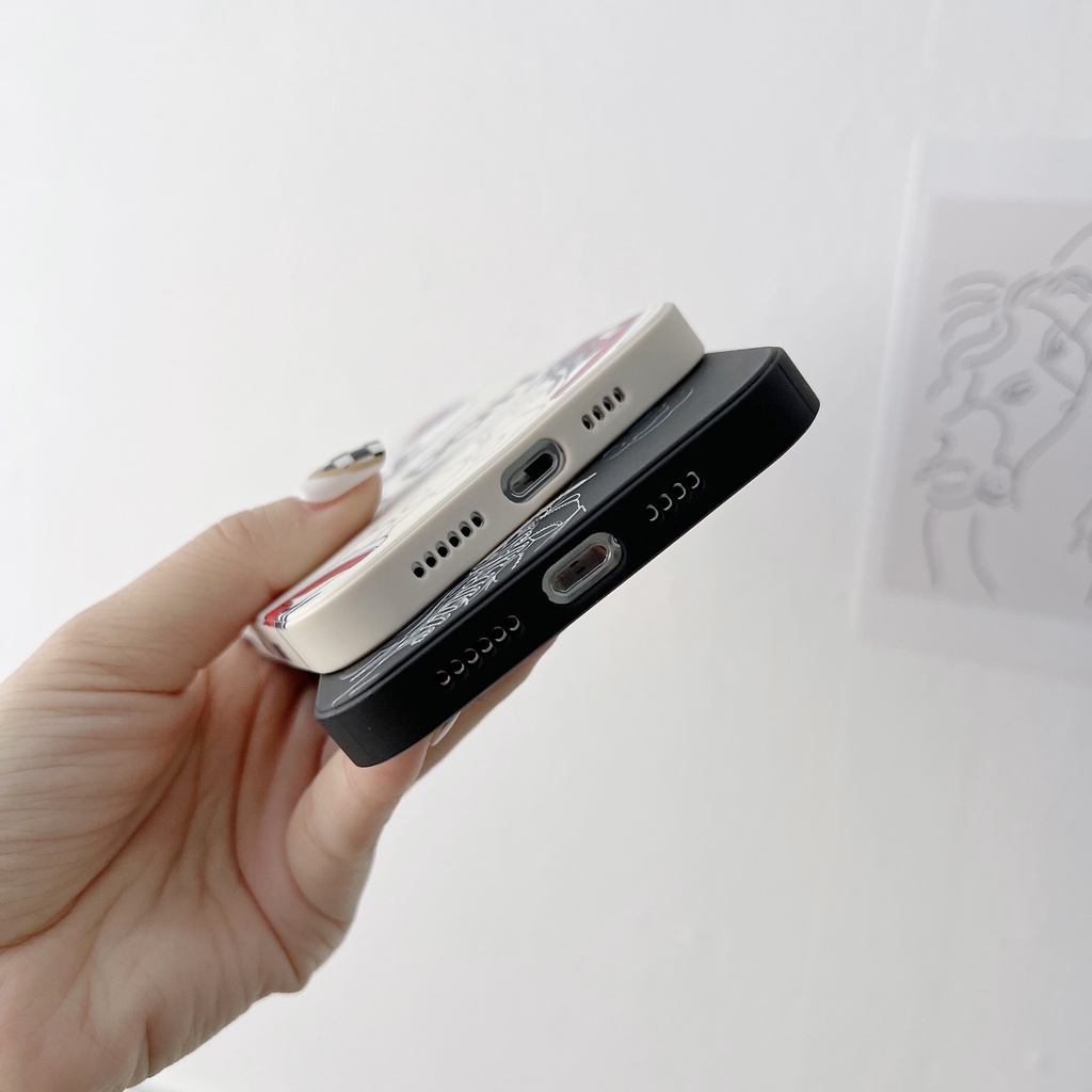 Ốp Điện Thoại Mềm In Logo Thời Trang Cho iPhone 13 12 11 Pro Max Mini XS XR X 8 7 6 6S Plus + SE 2020