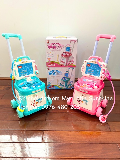 ĐỒ CHƠI XE ĐẨY BÁC SĨ CỠ LỚN CHO BÉ